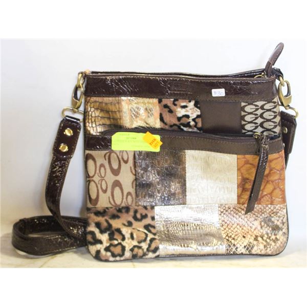 COACHSIDE PURSE WITH ANIMAL PRINTS