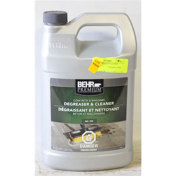 JUG OF DEGREASER/CLEANER