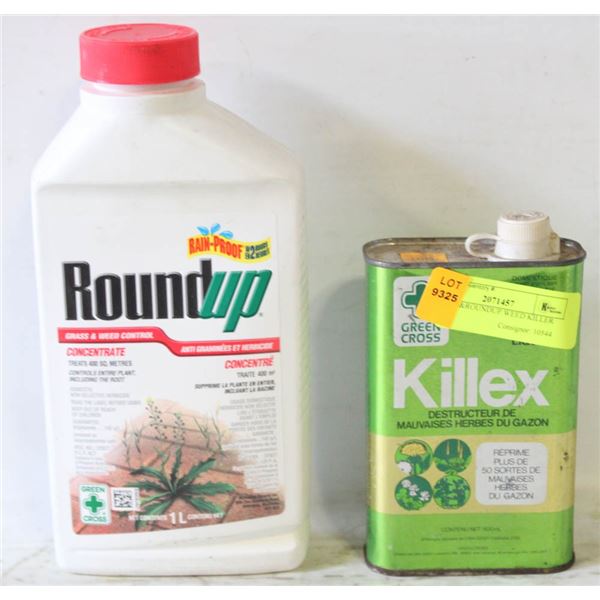 KILLEX&ROUNDUP WEED KILLER