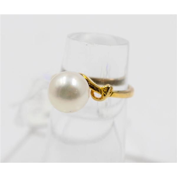 #57-NATURAL AKOYA PEARL RING SIZE  5.25