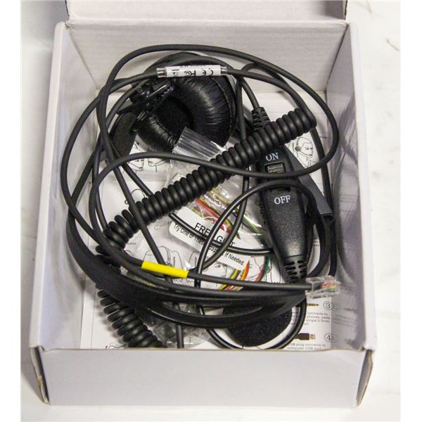 NEW CALLEZ CALL CENTER HEAD SETS C300.