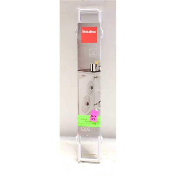 NEW METALTEX TAPA SET OF 2 LID HOLDERS