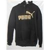 Image 1 : LADIES LARGE PUMA HOODIE BLK/GOLD