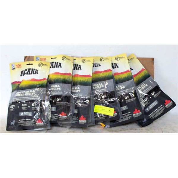 4.5LB TOTAL- ACANA ADULT SMALL BREED