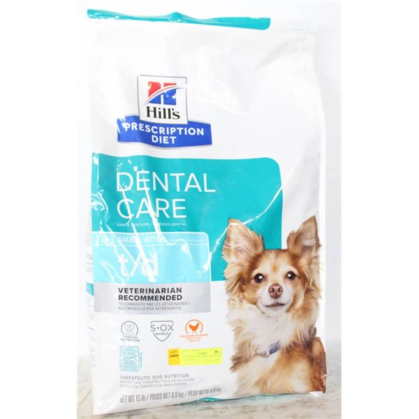 15LB HILL'S PRESCRIPTION DENTAL CARE SMALL
