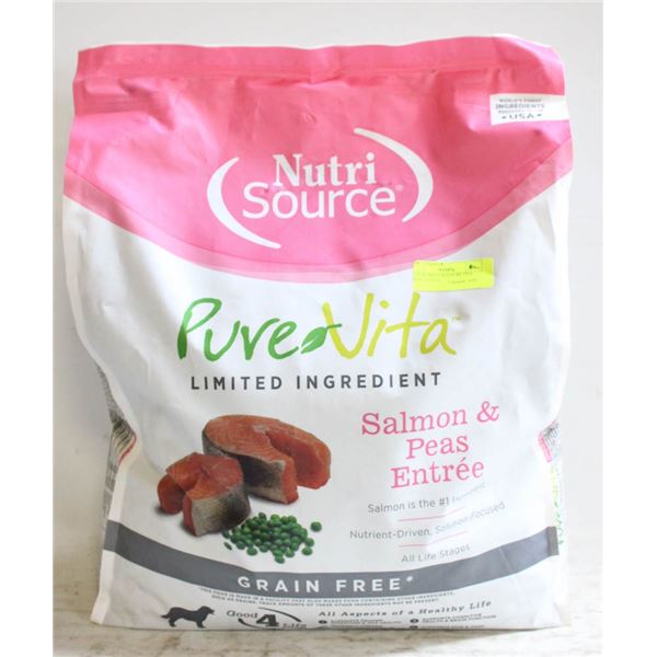 25LB NUTRISOURCE PURE VITA PUPPY, ADULT,
