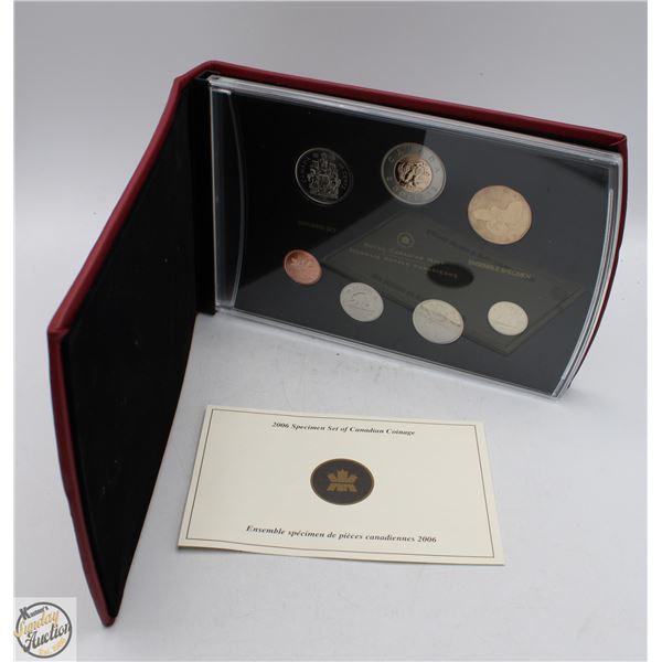 2006 RCM SP SPECIAL ISSUE CANADA $1 OWL LOONIE SET