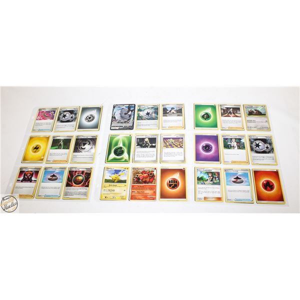 108 GENUINE VARIOUS YRS POKEMON COLLECTORS CARDS