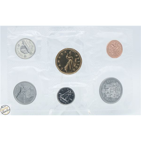 1867-1992 CANADA 6 COIN UNCIRCULATED RCM SET
