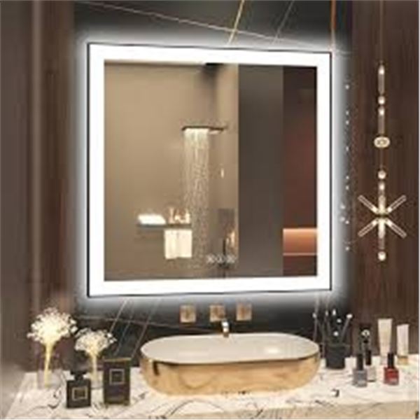 BRAND NEW HPEYTAIRE BACK LIT LED MIRROR DIMMABLE