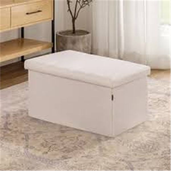 NEW WITH BOX SEVILLE TRUNCH BENCH FOLDABLE STORAGE
