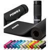 Image 1 : NEW POWRX YOGA MAT BLACK 190 X 100 X 1.5CM