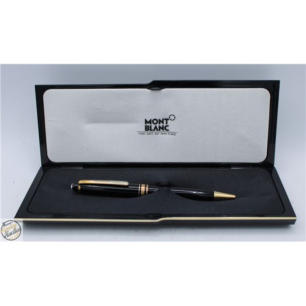 MONT BLANC WORKING PEN IN A CASE