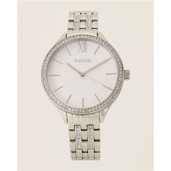 NEW FOSSIL CRYSTAL BEZEL/BRACELET 36MM