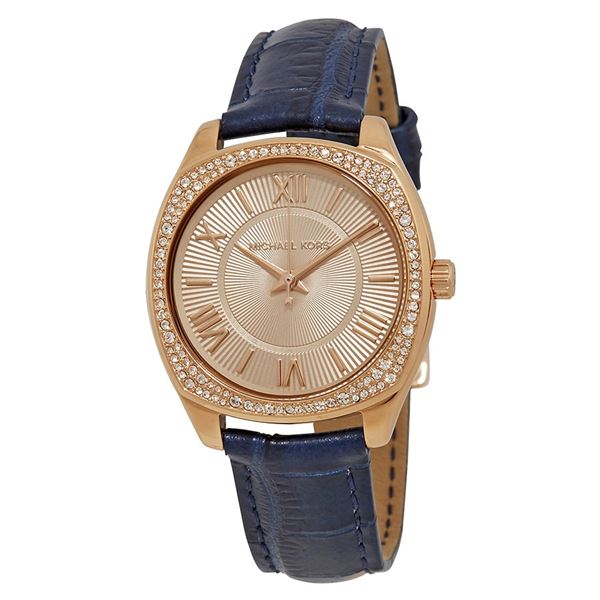 NEW MICHAEL KORS 32MM ROSE GOLD TONE