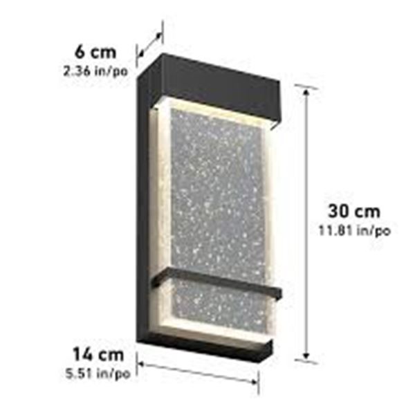 NEW ARTIKA SKYLER LED WALL LIGHT 14 X 6 X 30CM