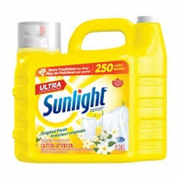NEW 9.24L SUNLIGHT ORIGINAL FRESH 250 LOADS