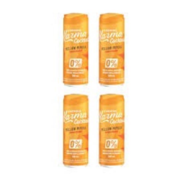 NEW 4 X 285ML FARMING KARMA MOCKTAILS MELLOW MIMOS