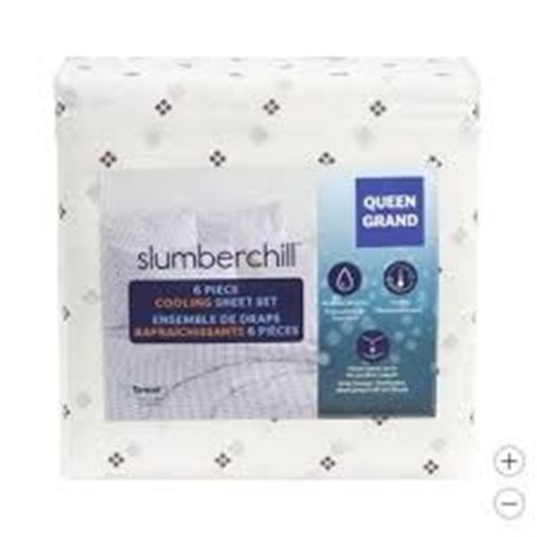 NEW SLUMBERCHILL SHEET SET KING FLAT 108 X 106"
