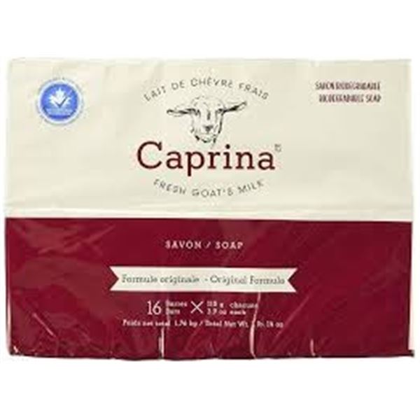 NEW 16 X 110G CAPRINA FRESH GOATS MILK SOAP