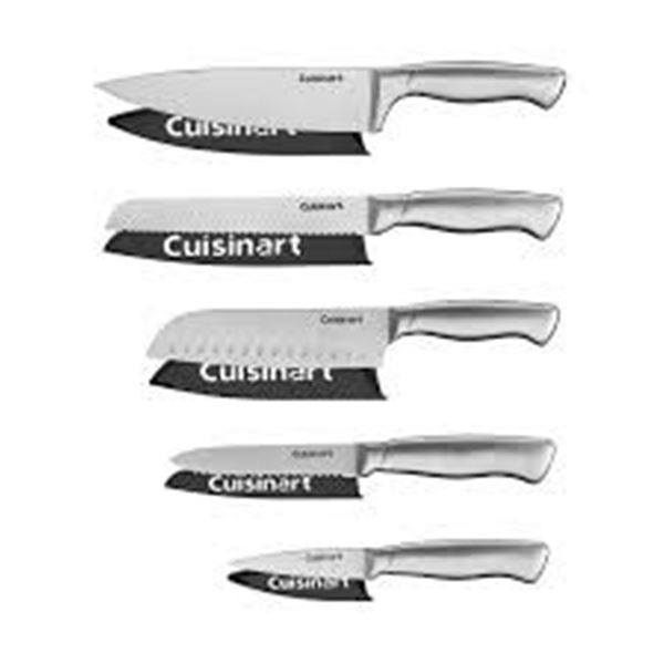 BRAND NEW CUISINART PREMIUM GERMAN STEEL KNIFE SET