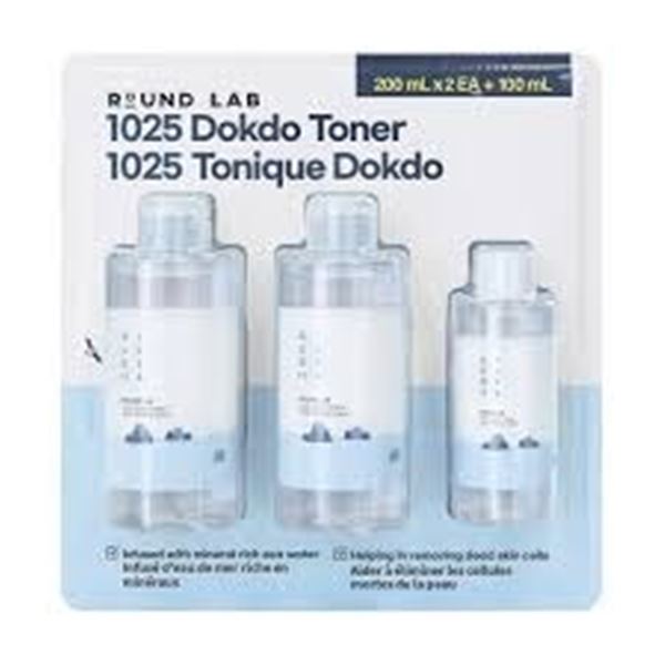 NEW ROUND LAB 1025 DOKDO TONER 2 X 200ML + 100ML