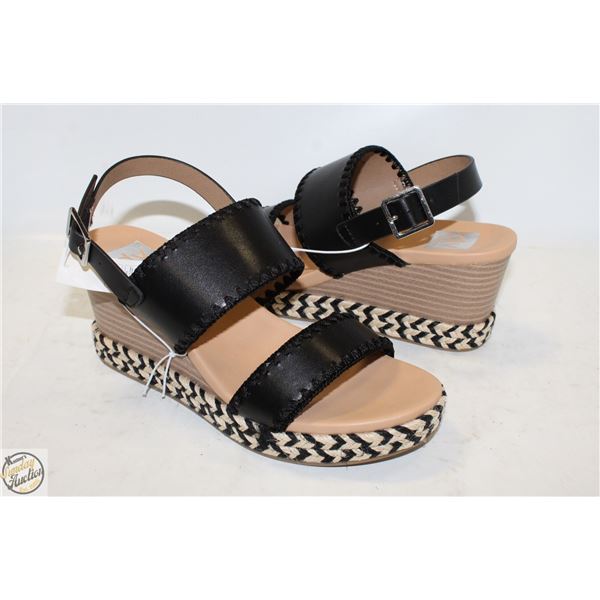 NEW DOLCE VITA BLACK SIZE 8 SANDAL HEELS