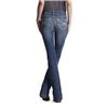 Image 1 : NEW ARIAT REAL WOMENS 18WR MID RISE BOOT CUT JEANS