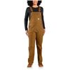 Image 1 : NEW CARHARTT SMALL REGULAR BROWN OVERALLS