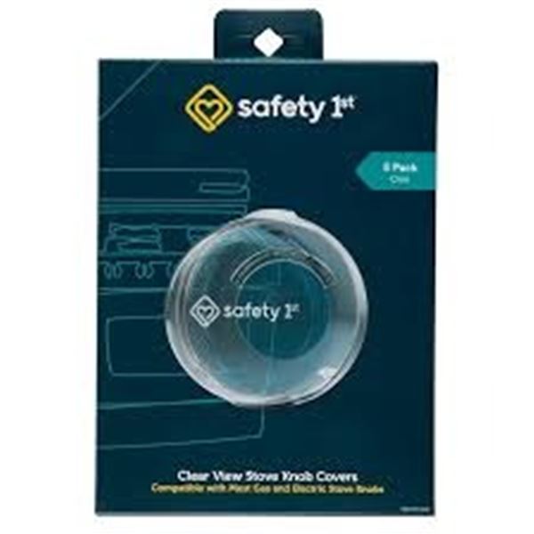 NEW W/BOX SAFETY 1ST CLEAR VIEW STOVE KNOB COVER