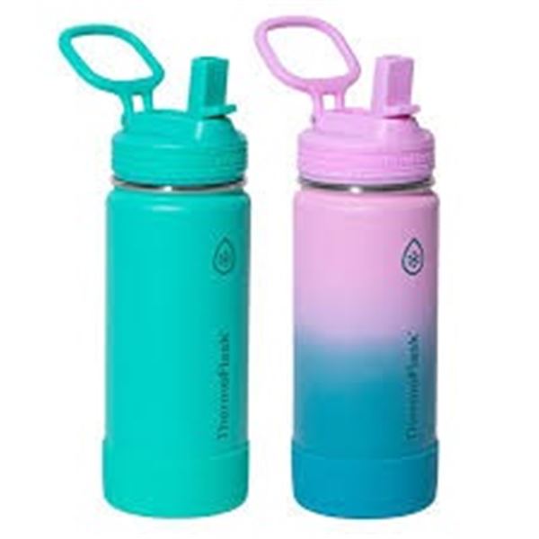 NEW THERMOFLASK SET OF 2 16 OZ WATER BOTTLES