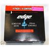 Image 1 : NEW WITH BOX 4 X 9.5 OZ EDGE SHAVE GEL W ALOE