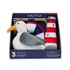 Image 1 : BRAND NEW NAUTICA 3 PACK DOG TOYS