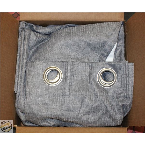 NEW 2PK SUMMIT BLACKOUT CURTAINS 84" X 52"