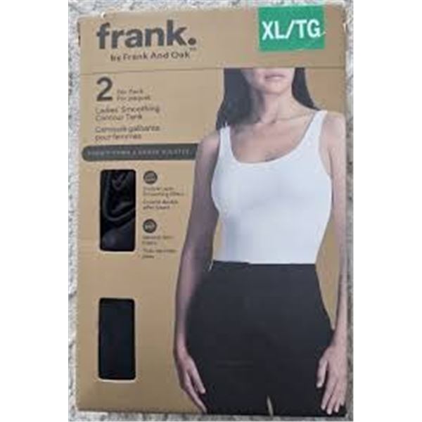 NEW FRANK SMALL 2 PACK LADIES SMOOTHING TANK