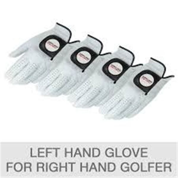 NEW KIRKLAND 4 PACK XL RIGHT HAND GOLF GLOVES