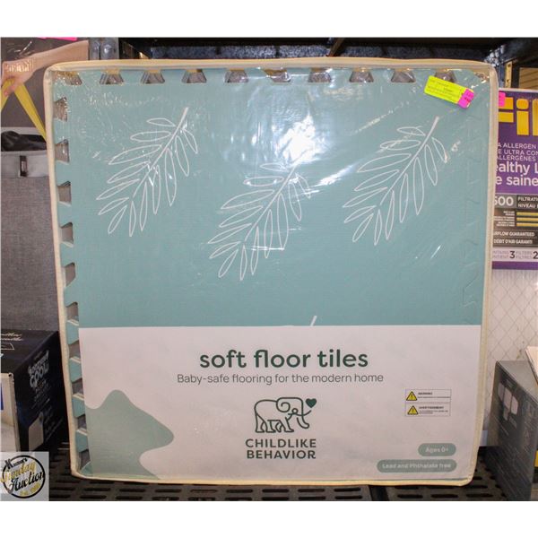 BRAND NEW SOFT FLOOR TILES CHILDLIKE BEHAVIOR