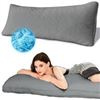 Image 1 : NEW LARGE BODY PILLOW GREY