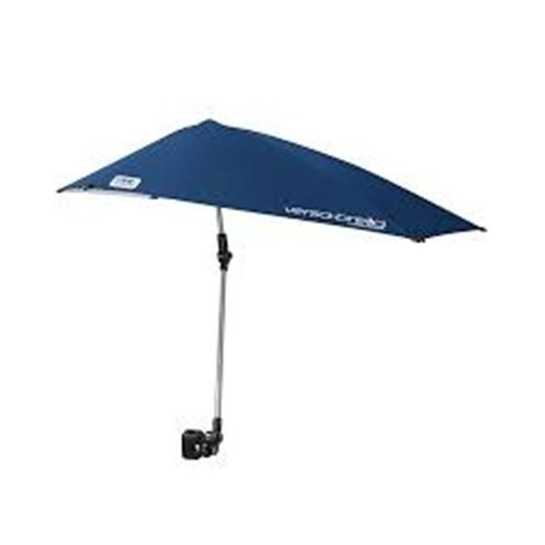 NEW VERSA-BRELLA 38X39 INCHES UMBRELLA WITH CLAMP