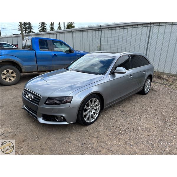 UNRESERVED! 2009 AUDI A4 QUATTRO AVANTE AWD