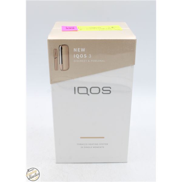 NEW IQOS3 TOBACCO HEATING SYSTEM 20 SINGLE MOMENTS