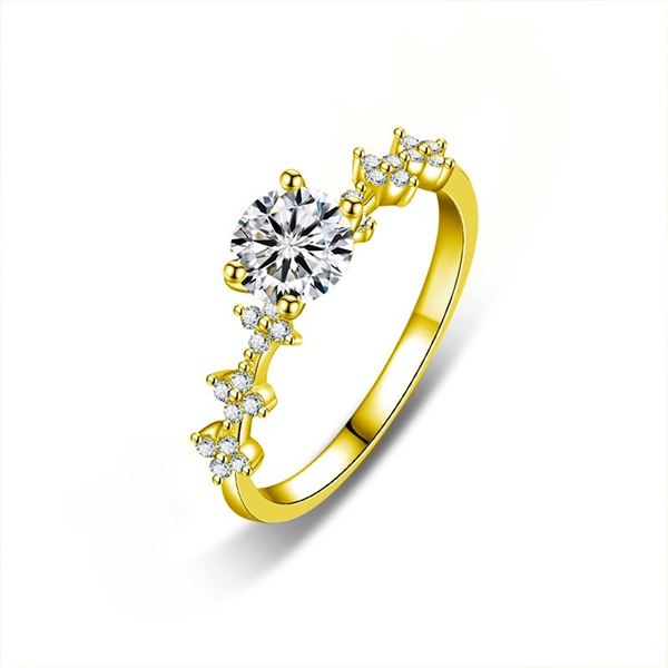 18KGP STAMPED 1 CT GRA CERTIFIED ROUND BRILLIANT