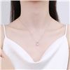 Image 4 : 1 CT GRA CERTIFIED ROUND BRILLIANT 925S NECKLACE