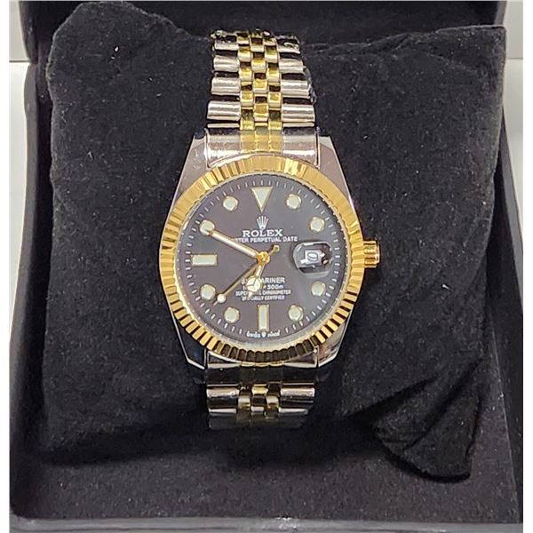 NEW REPLICA R0LEX "SUBMARINER" QUARTZ WATCH