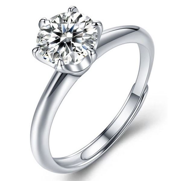 5 CT CERTIFIED ROUND BRILLIANT MOISSANITE 925S