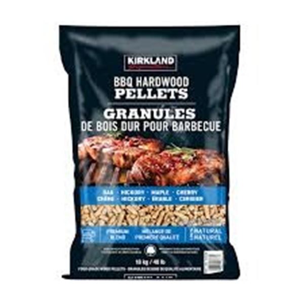 NEW 40LB BBQ HARDWOOD PELLETS GRANULES