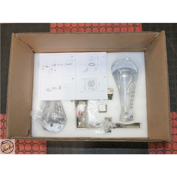 NEW LIGHT FIXTURE WITH BRACKETING MOUNT