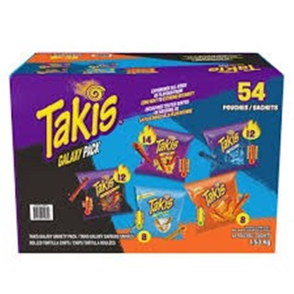 NEW 1.53KG TAKIS GALAXY PACK