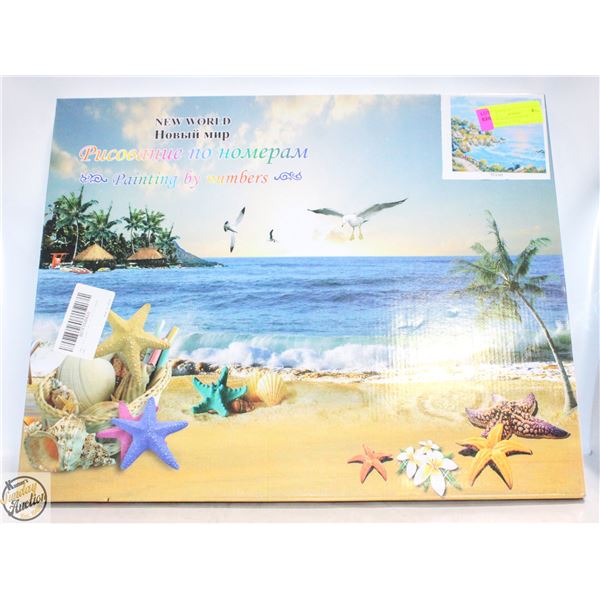 NEW WORLD PAINTING BY NUMBERS 40 X 50CM