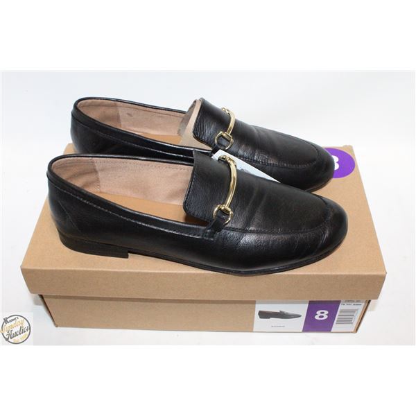 STEVE MADDEN BLACK WOMENS DRESS SHOES SIZE 8